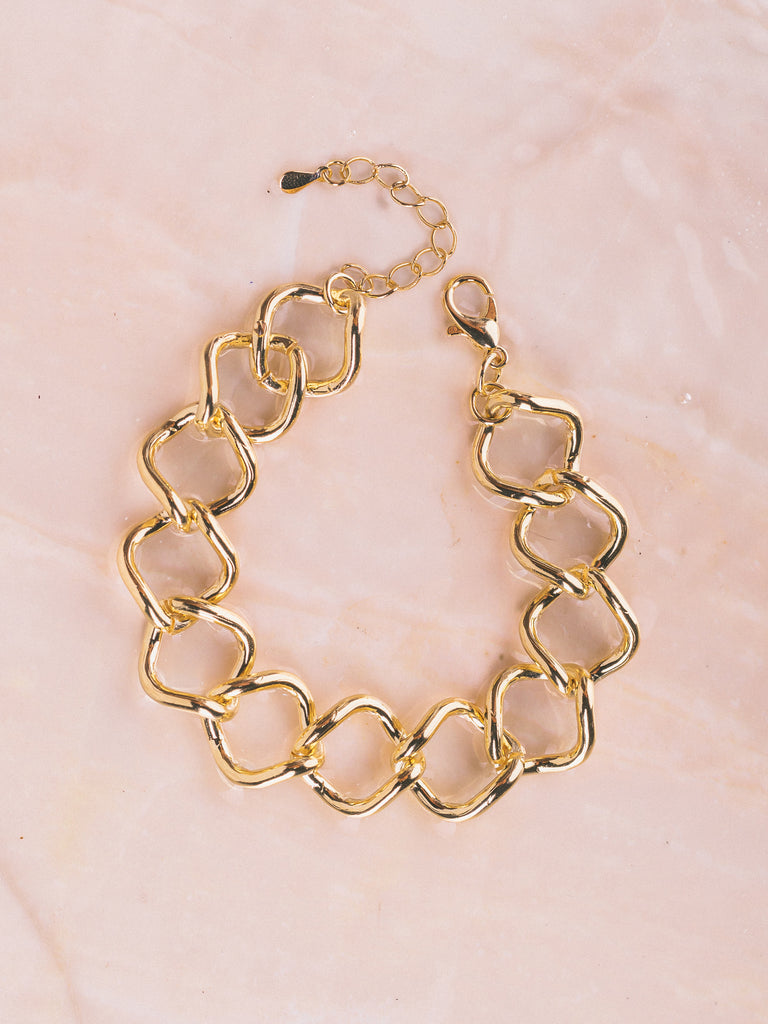 Pulsera Waves Gold