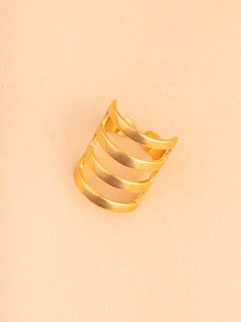 Anillo Lines Gold