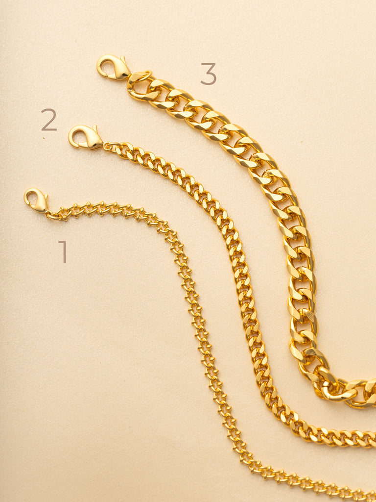 Pulseras Chain Gold
