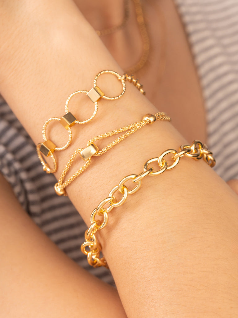 Pulsera Golden Circles