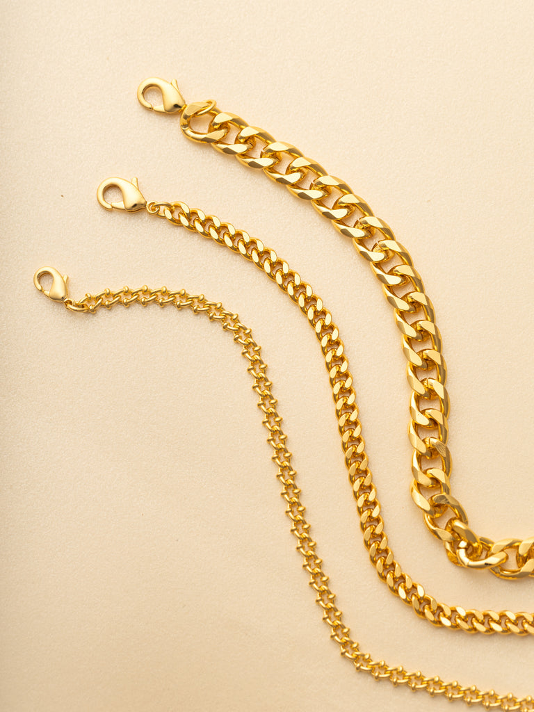 Pulseras Chain Gold