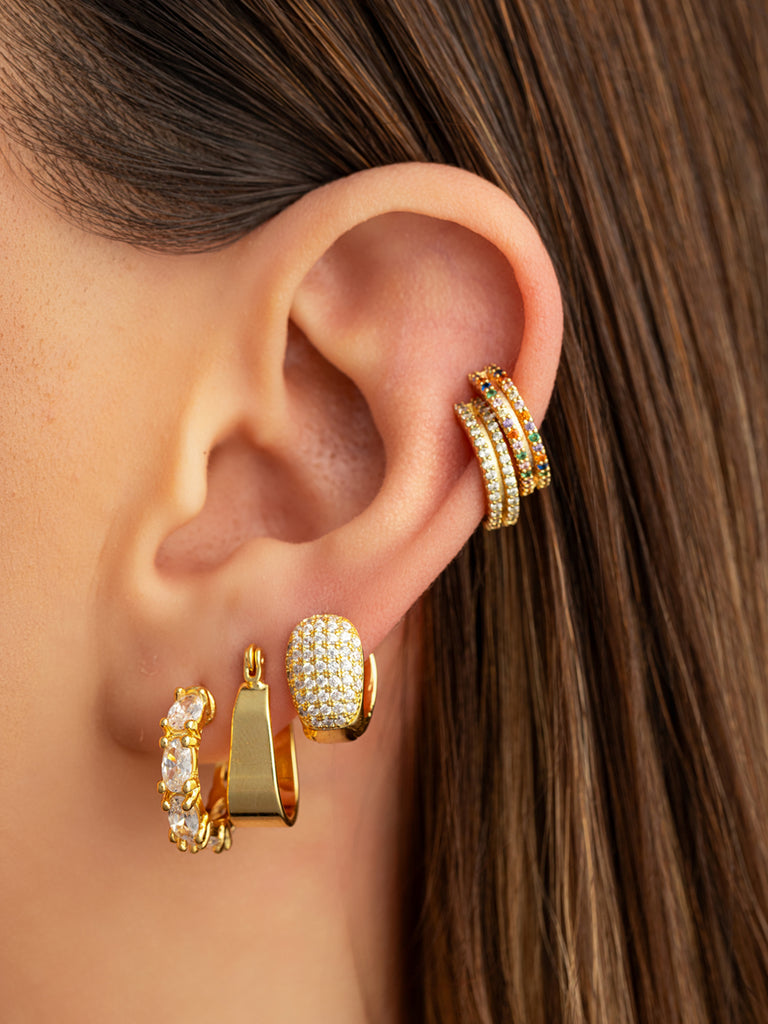 Argollas Shine Colors
